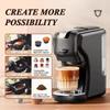 MK-611 220V 19Bar 3in1 Capsule Coffee Machine Portable Office Commercial Small Household Italian American Coffee Pot For DG Nes Capsule