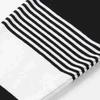 Mom Spring and Autumn Long Sleeve T-Shirt Loose Striped Top Short Casual Bottoming Shirt