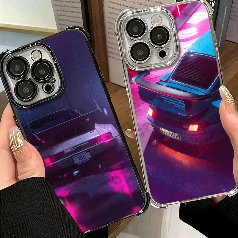 Sports Car RWB Cool Soft Phone Case For Xiaomi Poco X7 X8 Pro Max X6 X5 X3 F8 Ultra F7 M8 M7 M5S Redmi 15C 15A 15 14C 13C 12C 13