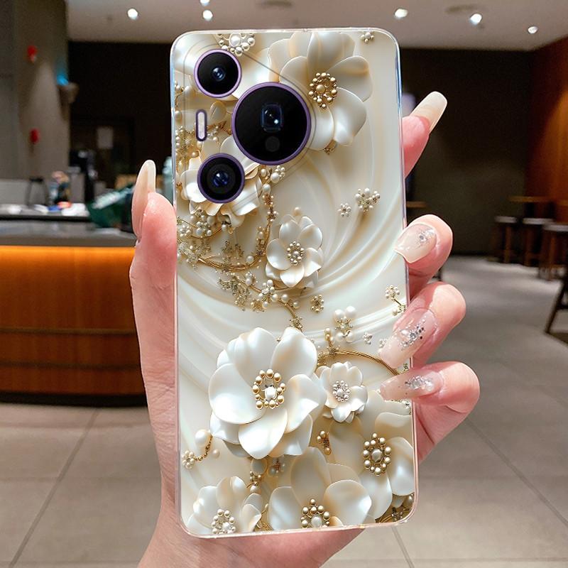 

Чохол для телефону Huawei Pura 70 Pro+ 70pro Метелик Захисний корпус Huawei Pura 70 Pro Plus Прозорий м який силіконовий TPU чохол Huawei Pura 70 Pro