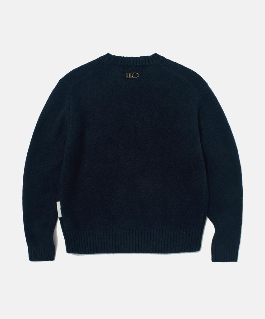 DTHIRTYONE Cozy Hairy Sweater (Dark Navy)