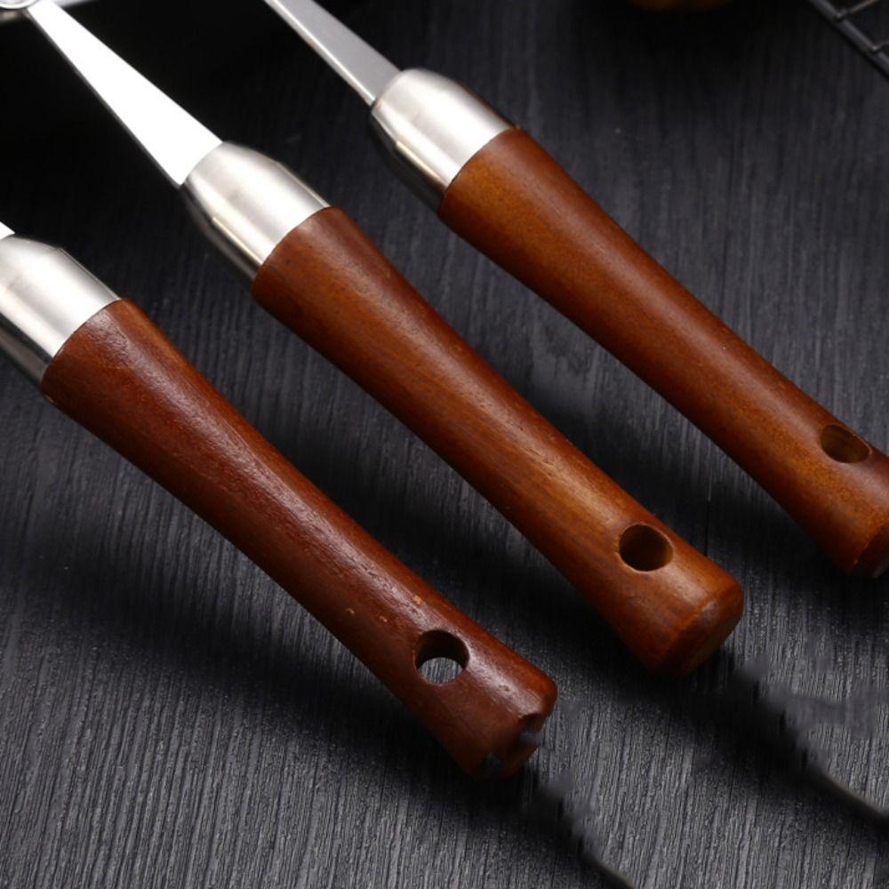 Stainless Steel Melon Spoon Multifunctional Fruit Scoop Food Gadgets Melon Baller Fruit Platter