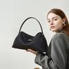 First layer cowhide black versatile messenger bag handbag female office worker genuine leather commuter women large-capacity shoulder bag
