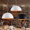 Double-Layer Semi-Circular Pendant Light