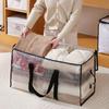 2Pcs Foldable Clothes Quilt Storage Bag Large Capacity Moving Luggage Bags  Jackets