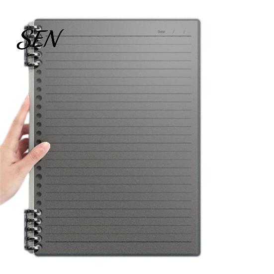 Grid Paper for Drawing A5 Spiral Notebook, Lined /Horizontal Grid/Blank Inner Page, Multifunctional Writing Pad Morandi Solid Color Cover Sketchbook