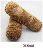 Chenille Goldenes Samt Mehrfarbiges Garn für DIY Handstricken, Mittlere Dicke, Glänzendes Finish