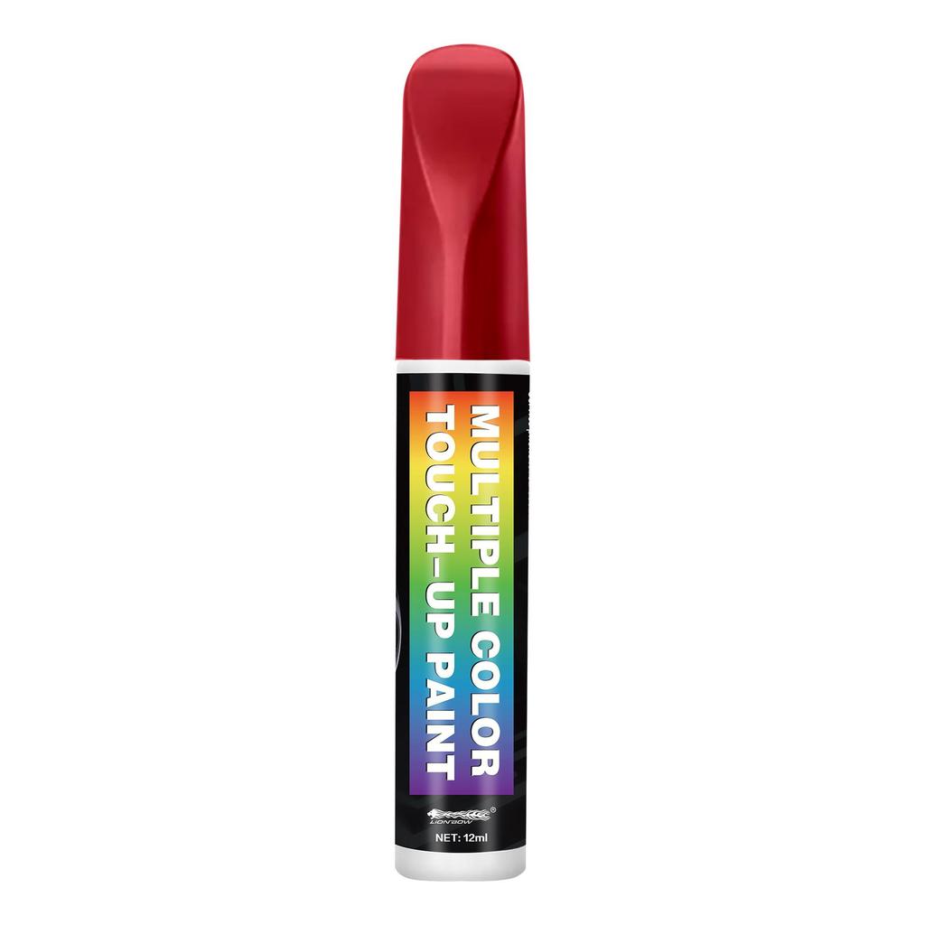 Car Touch-Up Pen: Scratch Repair for Black, Red, Silver, Blue, Pearl White Paint 