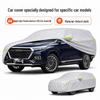 Jetour X95 Car Cover: Waterproof, Sun Protection, Heat Insulation, Universal Oxford Cloth for All Seasons