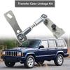 2X Transfer Case Linkage Kit Fits For Jeep Cherokee XJ Comanche MJ 1986-2001 Easy To Install