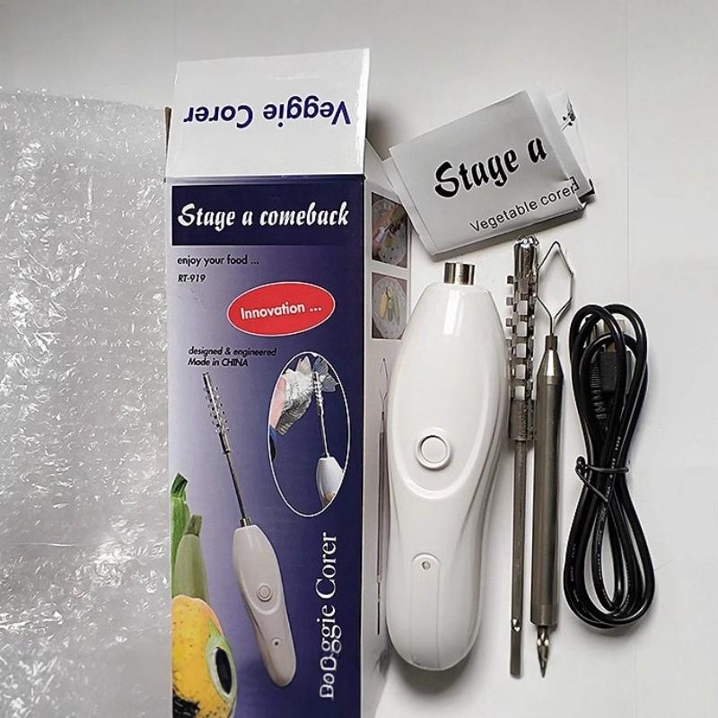 Rechargeable Fish Scale Scraping Tool Portable Kitchen Tool Set Multifunctional Fruit And Vegetable Core Remover