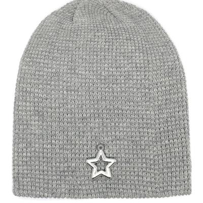 OTHER-worldly Star Summer Knit Beanie [Gray]