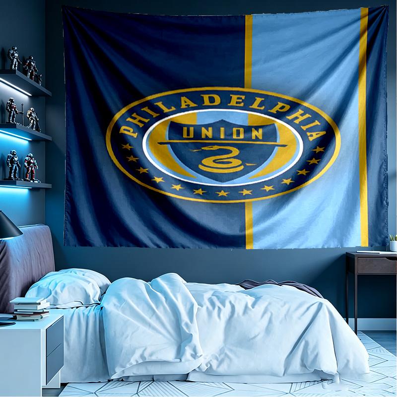 Philips Sports Union Print Tapestry, Lightweight Wall Hanging, for Bedroom, Dorm, Living Room, Home Art Decor, Birthday Christmas Gift for Friends