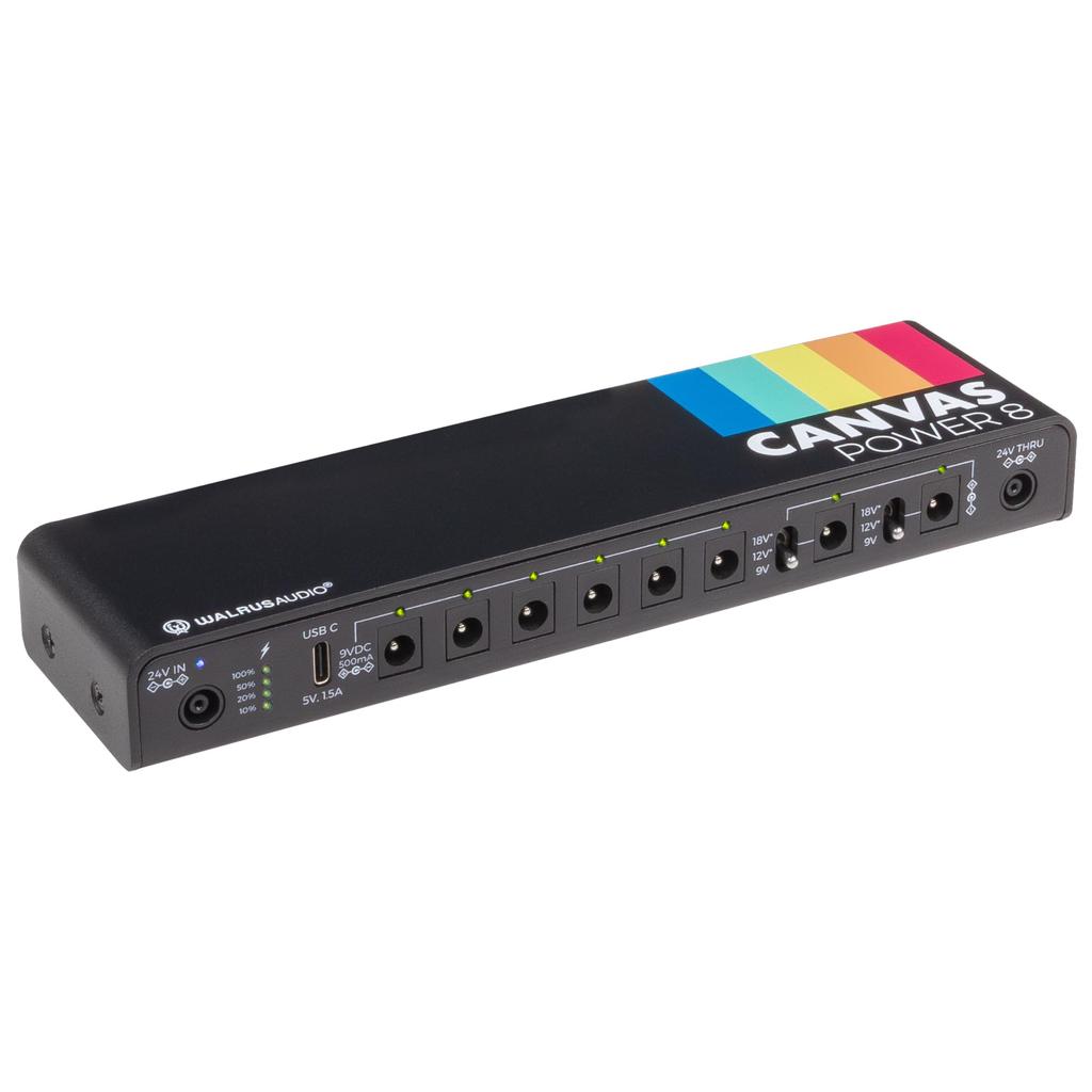 WALRUS AUDIO Canvas Power Supplies with Link Cable WAL-CANV/PWR8L