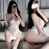 Women's Sexy Panties Women's Sexy Lace Onesies Pajamas Hollow Uniform Seduction Open Pajamas