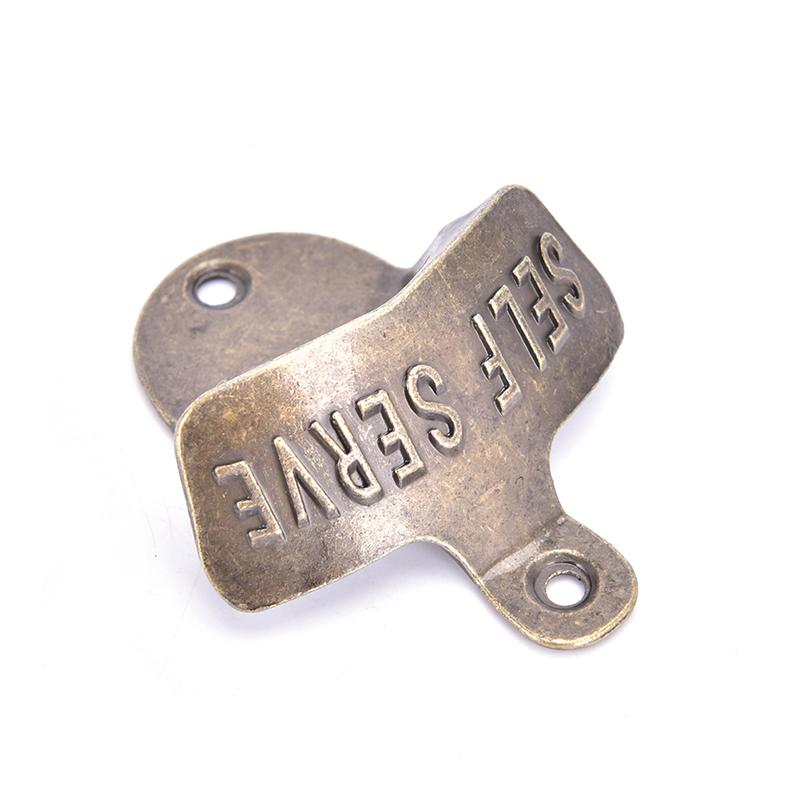 

Железный настенный барный открывалка для пивных бутылок кухонные принадлежности открывалка для пива с винтом медный