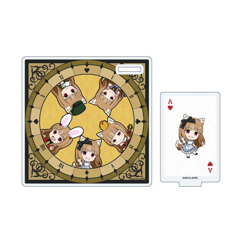 

Spice and Wolf 01 Group Design [Mini Character Illustration] Acrylic Coaster Stand