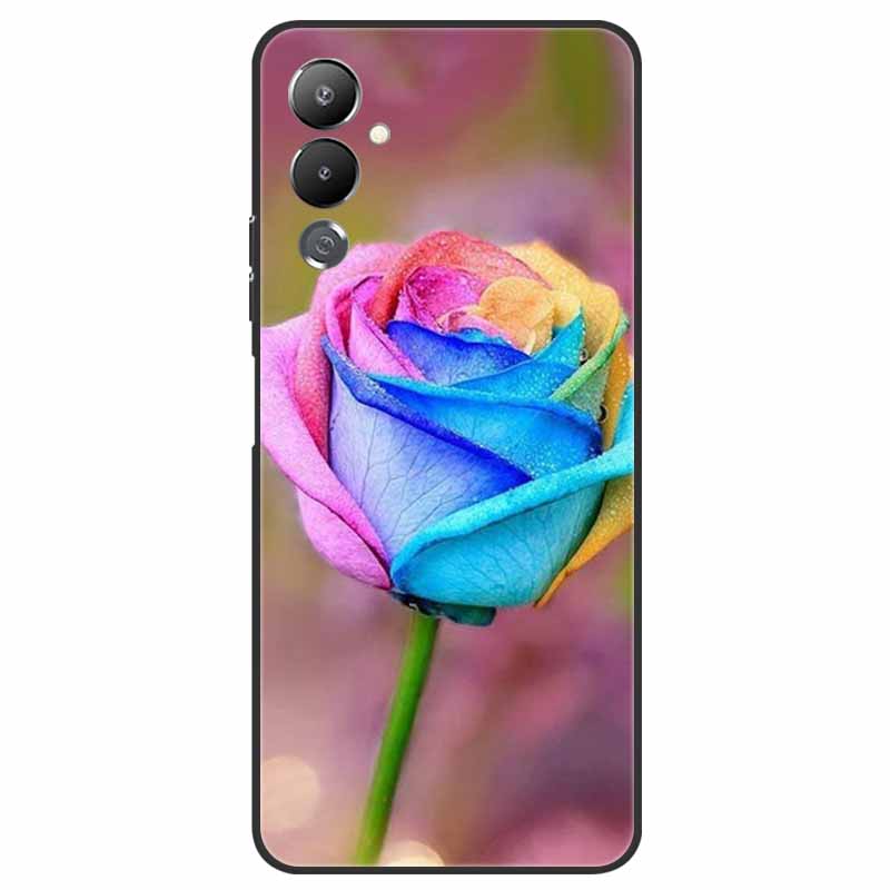 For Tecno Pova 4 Case LG7n Lovely Fashion TPU Silicone Cover for Tecno Pova 4 Phone Cases Pova4 Shockproof Soft Shell Funda Cute