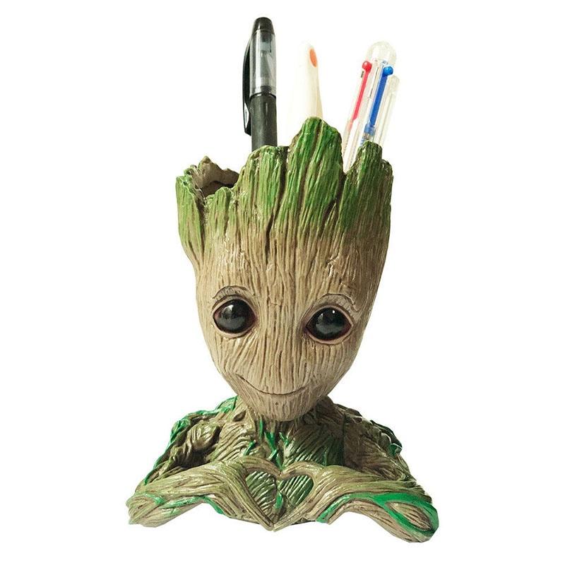 Guardians Of The Galaxy Groot Flowerpot Pen Pot Pencil Vase Tree Man Gift Figure