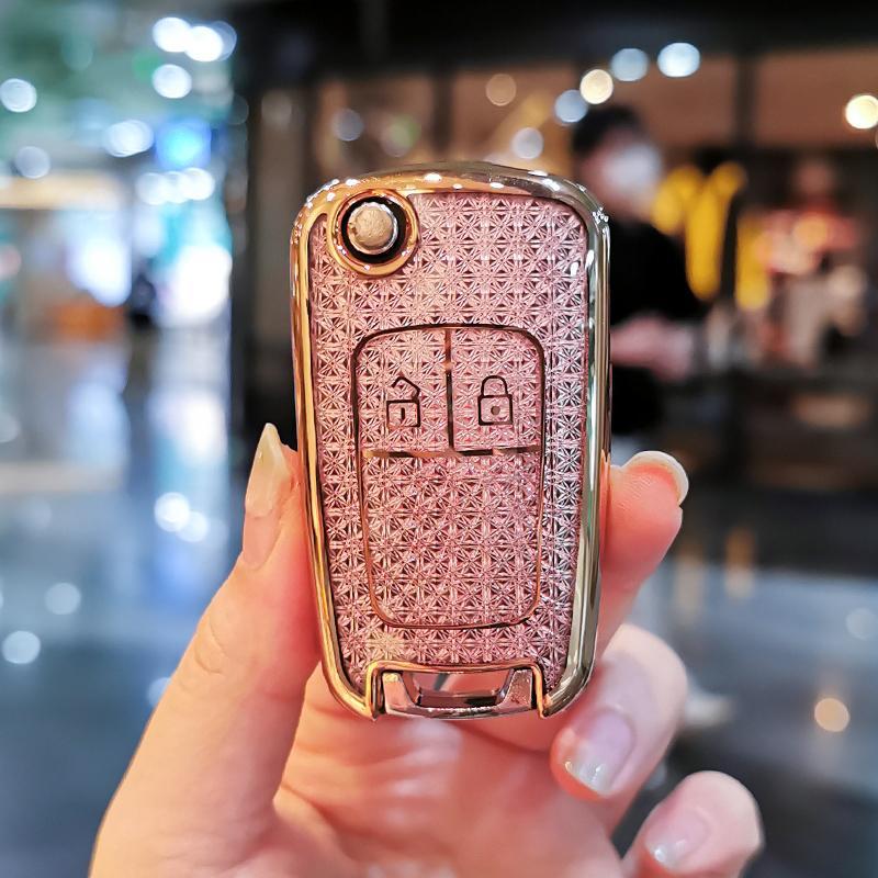 Car Key Case Cover Shell For Chevrolet Monza Cavalier Camaro Trax Sail Aveo Malibu Lova Car Key Bag Cars Accessories Key Bag