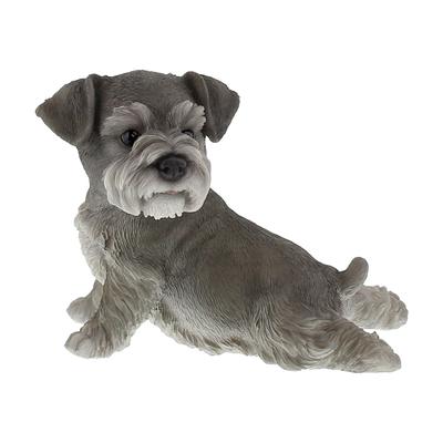 Benny's Stretch Schnauzer Dog Figurine, Polyresin, QB-028D