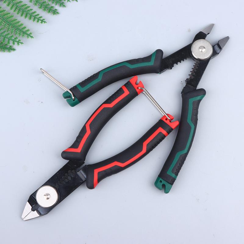 Multi-Functional Wire Stripper Pliers 6.5 Inch Wire Strippers Cable Cutter Tool Crimping Pliers Wire Electrician Hand Tools