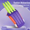 Carrot Wolverine Claws 3D Decompression Toy - X-Men Inspired Wolverine Claws for Stress Relief
