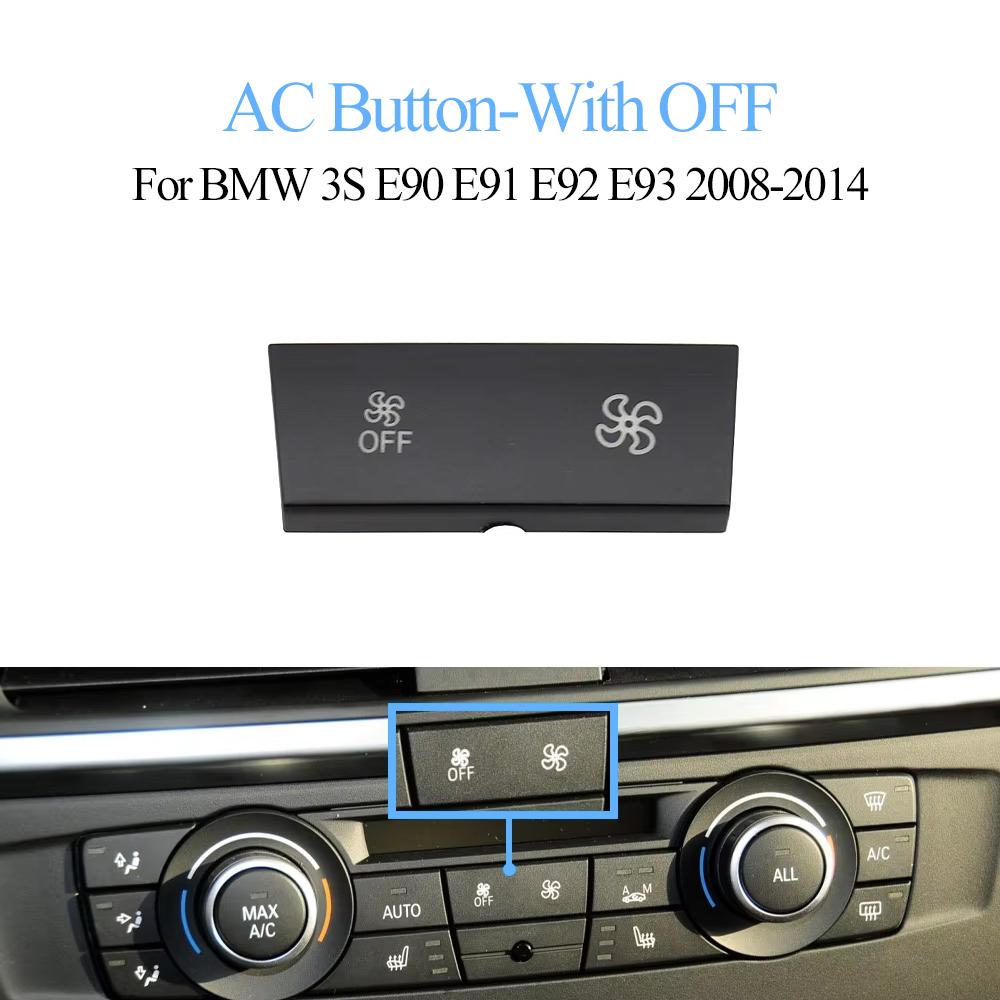 Car Center CD Console HVAC Trim Panel Air Conditioning Switch Decorative Cover Frame For BMW 3 Series E90 E91 E92 E93 2004-2012