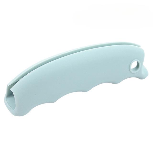 Colored Plastic Comfortable Portable Silicone Mention for Shopping Bag Protect Hands Trip Grocery Bag Holder Clip Handle Carrier
