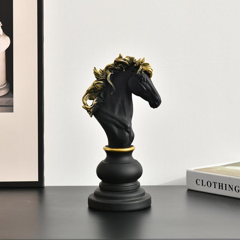Chess Ornament Collectible Figurine Craft Furnishing for Home House Decorations Desk Table Cabinet Arrangement Gifts