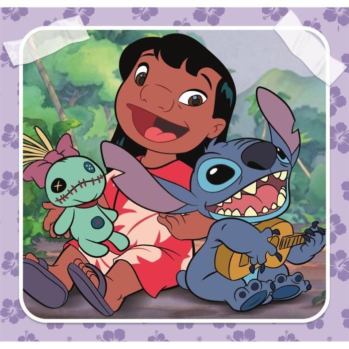 Puzzle - Clementoni - Lilo et Stitch - 3x48 pièces - Multicolore - Dès 5 ans