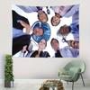 VIKAMA Creative And Amusing Tapestries Bedroom And Living Room Tapestries Party Home Decoration Decorative Fabric