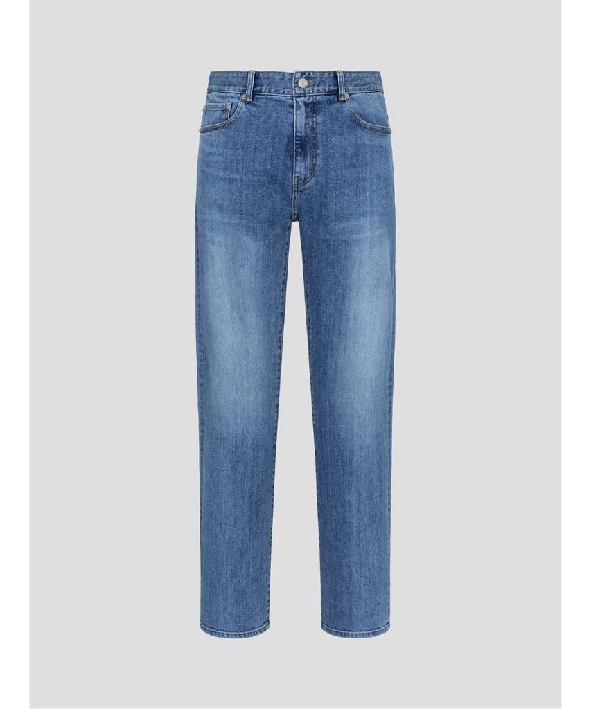 Binpolmen [Essential] Standard Fit Denim Pants Blue