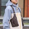 Anti-Theft Shoulder Bag Security Backpack Slim Crossbody Hidden Underarm Chest Pack with Adjustable Straps Compact Travel Organizer