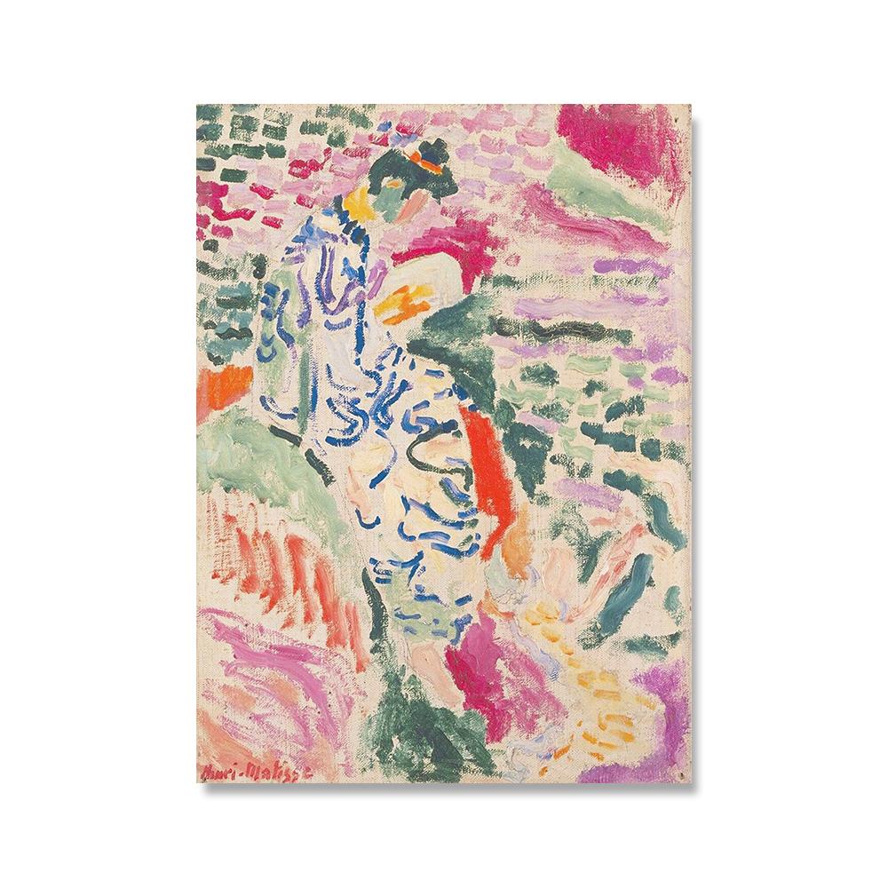 

Винтажные Ретро постеры и принты Анри Матисса, абстрактный пейзаж, настенная живопись на холсте, картины для гостиной, домашний декор 21x30cm No Framed бордовый