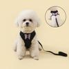 Butterfly Dog Harness and Leash Sets for Small Dog Leash Breathable Cat Harness and Leash Sets Outwalking Dog Strap Pet Harness