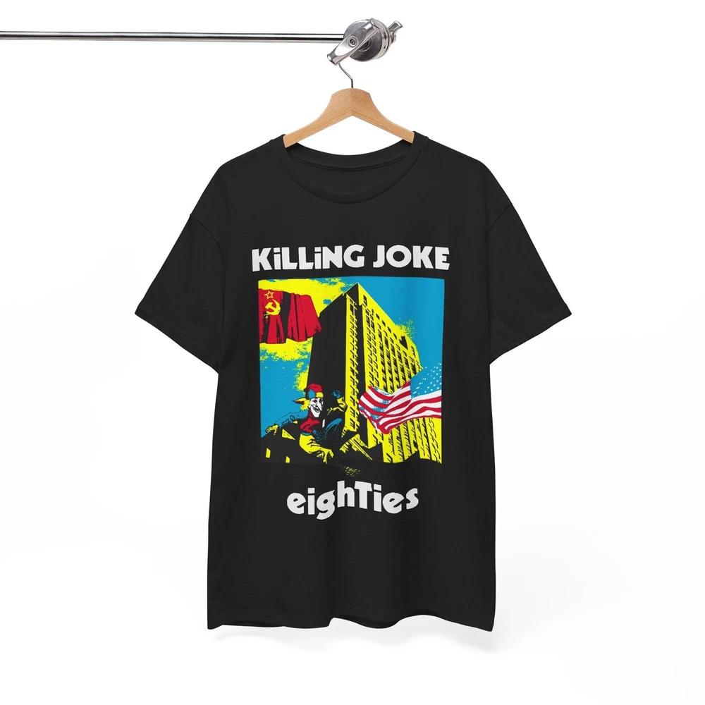 Футболка Killing Joke, Футболка Turn To Red Восьмидесятые, Унисекс Футболка Музыкальной группы XL
