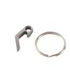 1PC Bottle Opener Keychain, Small Keychain Beer Bottle Opener Can Opener Mini Keychain for Camping and Traveling