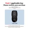 Car Key Case Cover Shell for Ford Fusion Mustang Explorer F150 Edge Mondeo Mk5 Focus Mk4 2019 2020 2025Car Styling Accessories