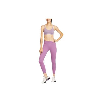 Solid Color Thin Strap Casual Sports Bra Women Underwear Purple DM0527-537