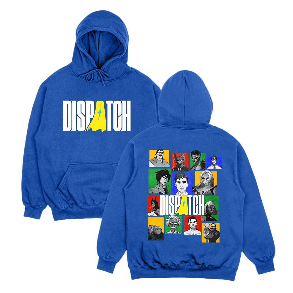 

Відправка Гра Мультяшна Графіка Вуличний Одяг Чоловічий та Жіночий Мода Хараджуку Толстовки з Довгим Рукавом Осінні Вільні Худі M темно-синього кольору