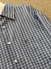 Han Ke IU Blue Plaid Drop Shoulder Loose Long Sleeve Shirt for Women - Spring Collection