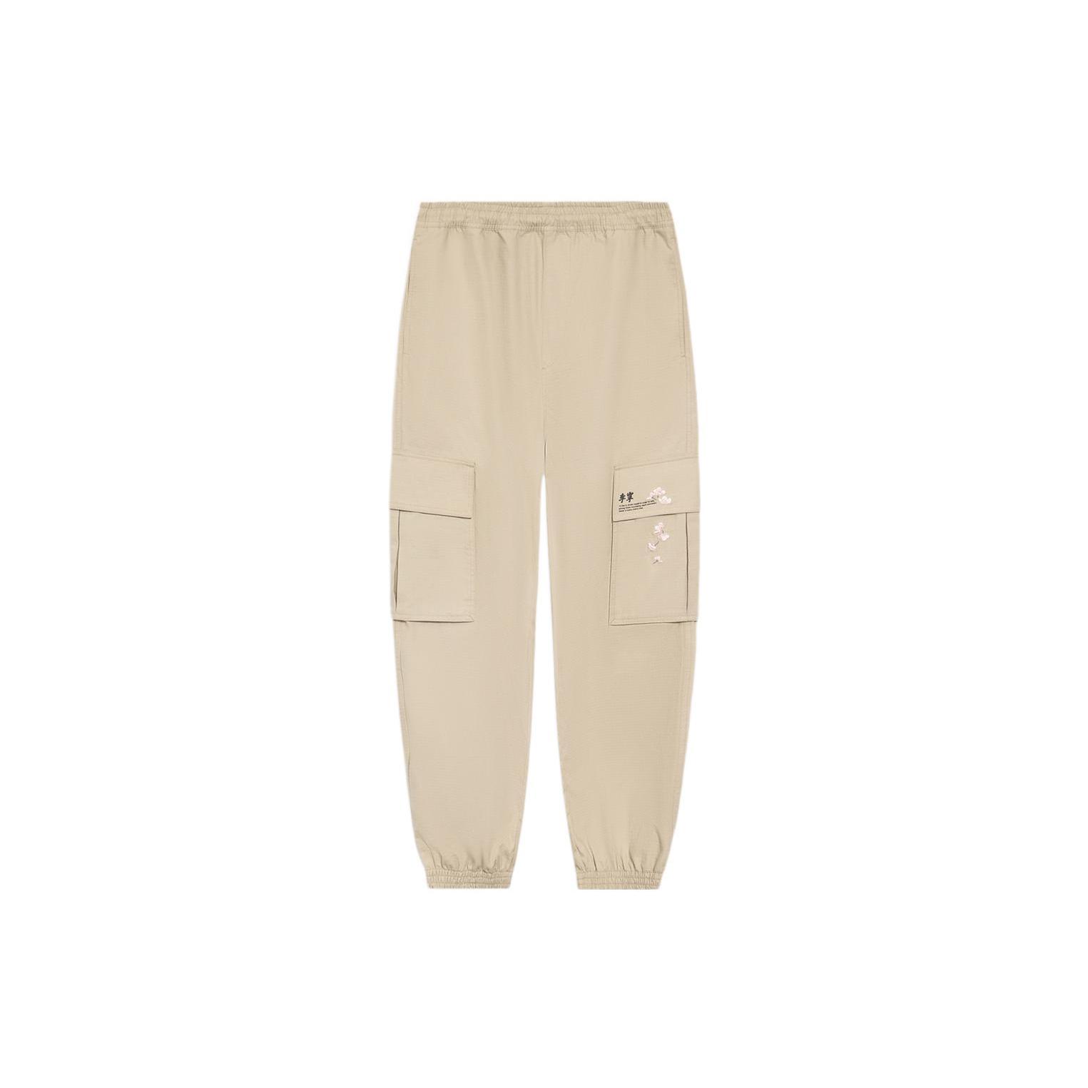 Повседневные брюки Li Ning SS22 Мужские Кашемировый Серый AKXS809-1 XXL