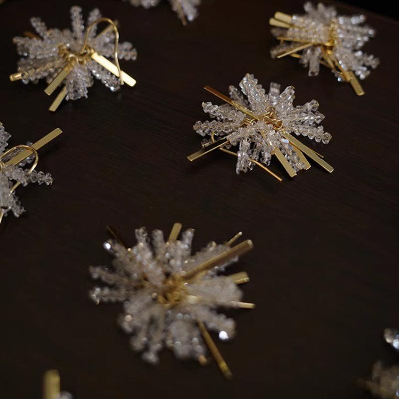 

Серьги-гвоздики Design Sense Crystal Metal Fringed с бахромой, женские, нишевые, ретро, индивидуальность, простые, модные, темпераментные, универсальные серьги