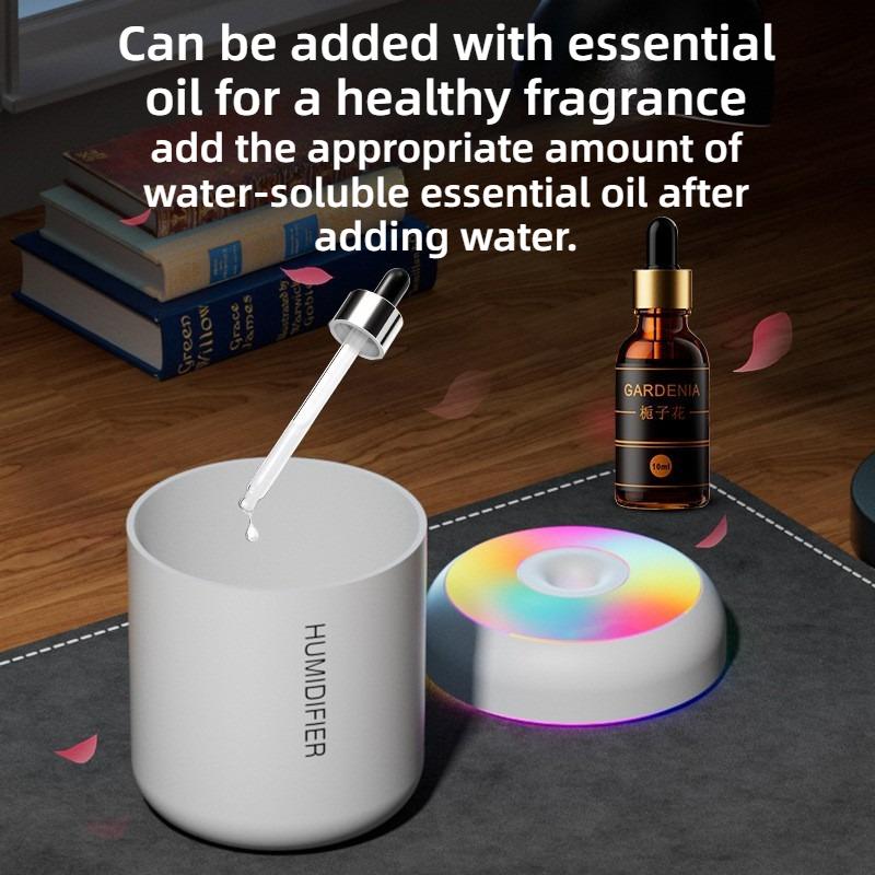 180ML Mini Mist Maker Aroma Diffuser & Air Purifier in One USB Electric for Home Car Bedroom Dry Environments Sleep Enhancement