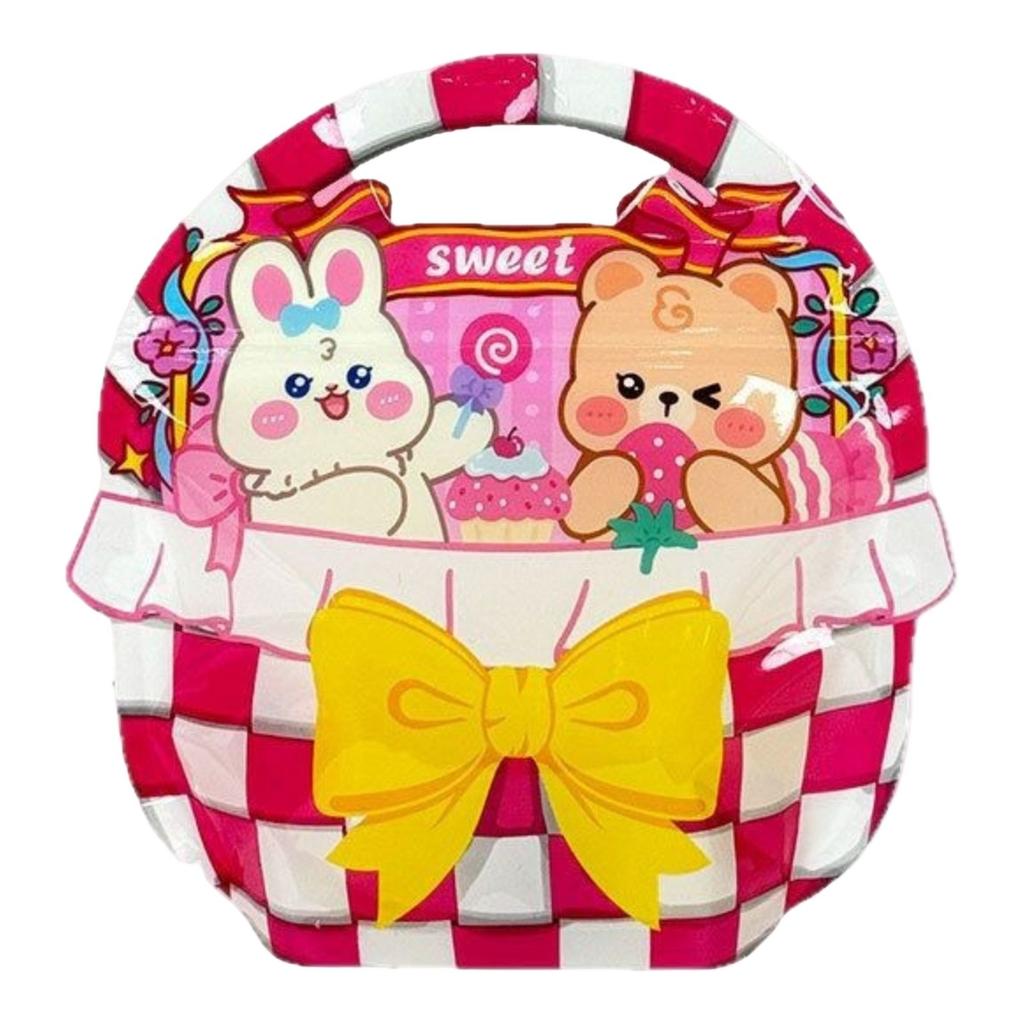 Çizgi Film Pişirme Kilitli Poşet Şeker Mühürlü Poşet Taşınabilir Atıştırmalık Ambalaj Poşeti