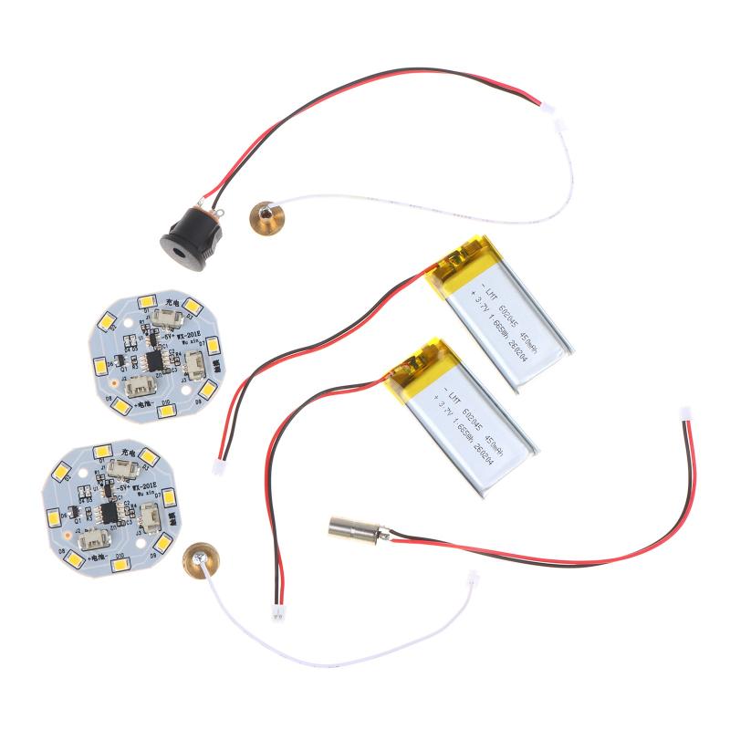 5V Single Color Touch Stepless Dimming Night Light Type-C /Dc Charging Control Board Led Desk Lamp Panel Induction Switch