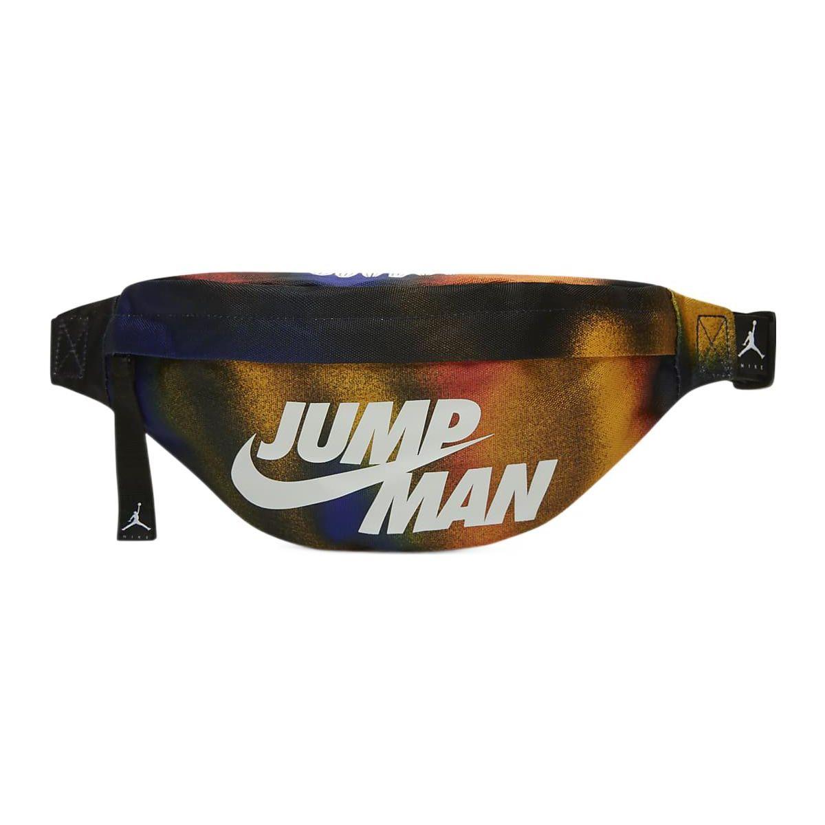 Jordan MVP Adjustable Shoulder Strap Crossbody Bag Unisex bags Black 9A0690-B48 Black