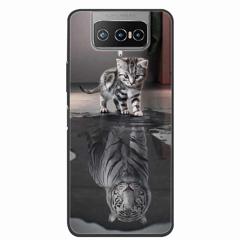 For Asus Zenfone 8 Flip Case Star Soft TPU Silicone Phone Case For Zenfone8 Flip Zenfone 8 ZS590KS Back Cover