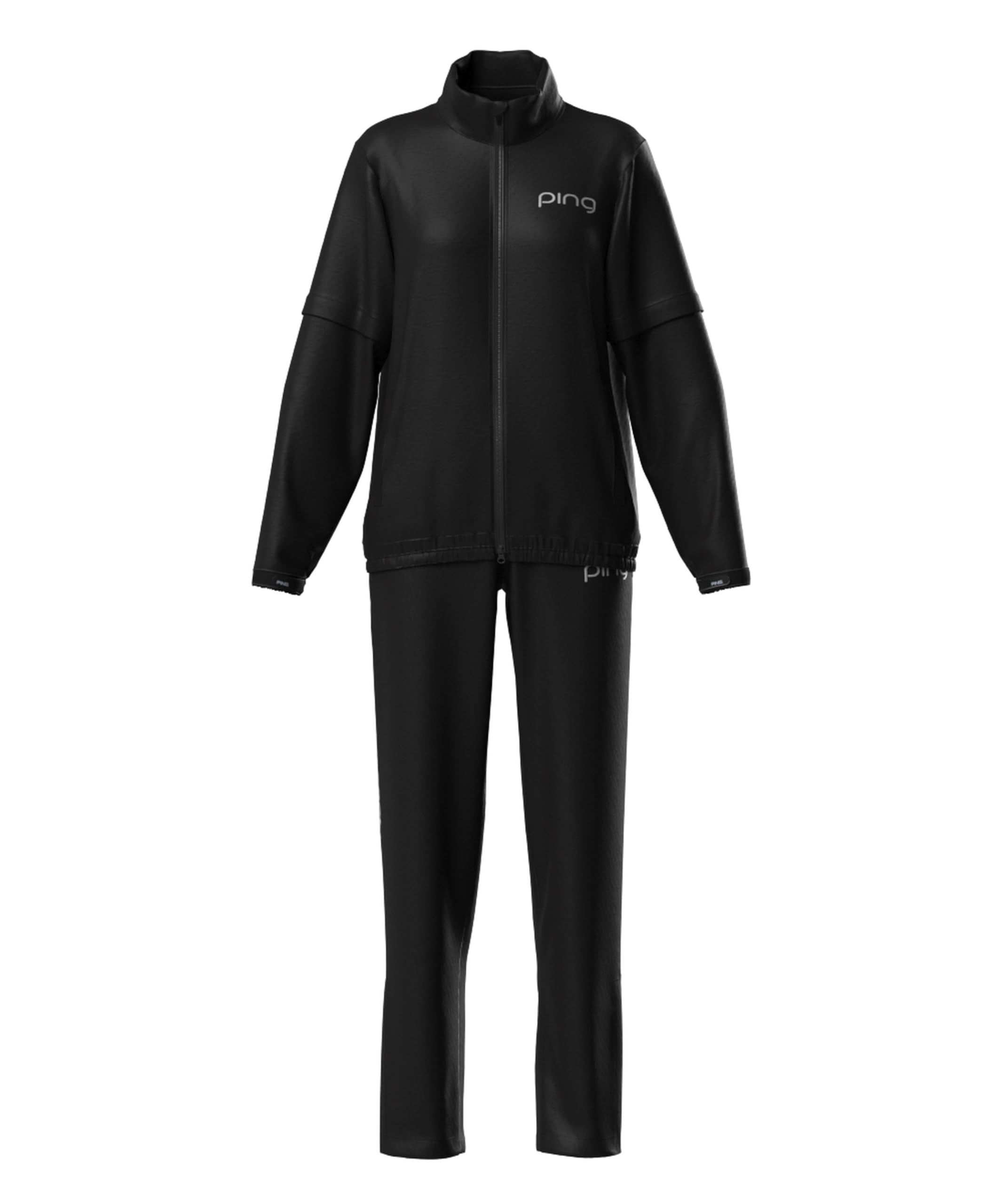

A continuing standard waterproof and breathable rainwear set highly water repellent and Golf rain gear L [Ping Apparel] product, women s (2-way